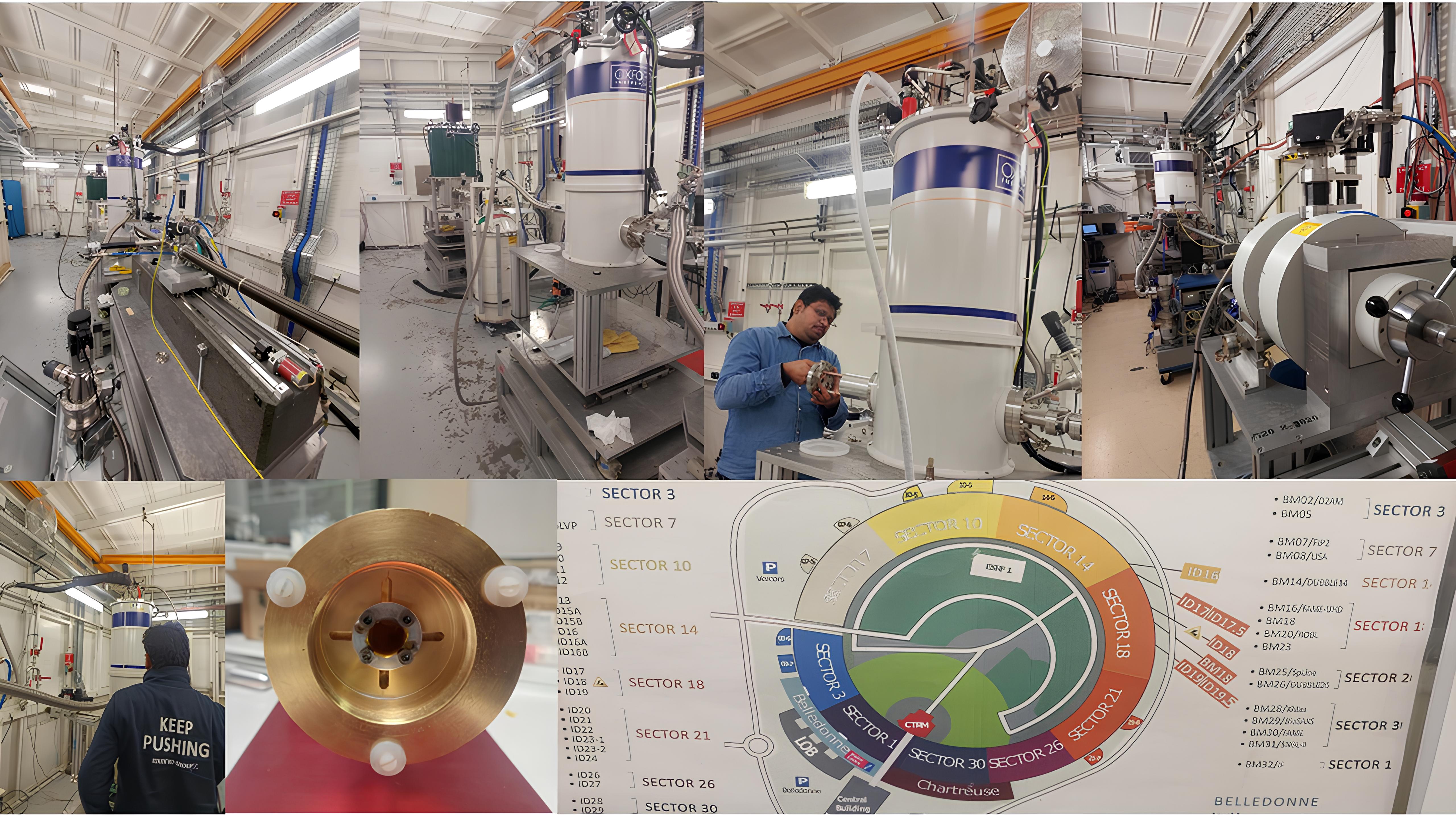 Visit to ESRF-European Synchrotron Radiation Facility, France
